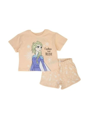 T-shirt z nadrukiem Disney pomarańczowy