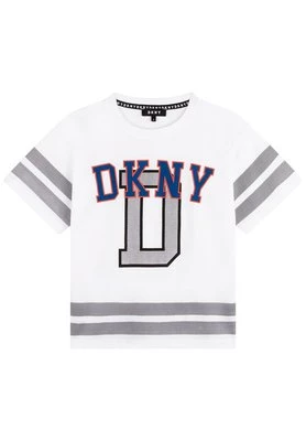 T-shirt z nadrukiem DKNY