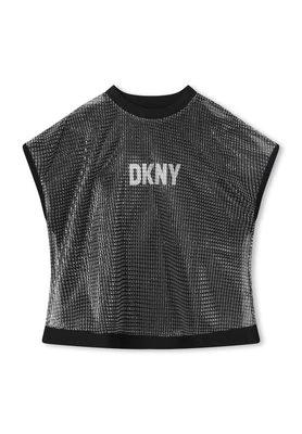 T-shirt z nadrukiem DKNY