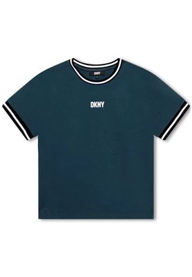 T-shirt z nadrukiem DKNY