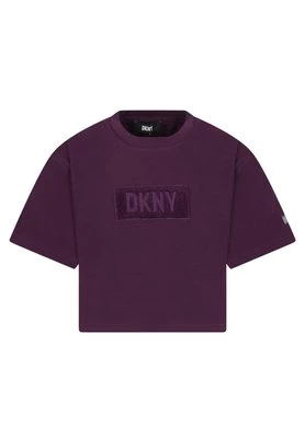 T-shirt z nadrukiem DKNY