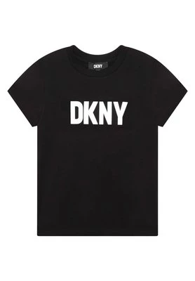 T-shirt z nadrukiem DKNY