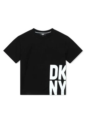 T-shirt z nadrukiem DKNY