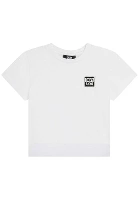 T-shirt z nadrukiem DKNY