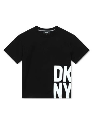 T-shirt z nadrukiem DKNY