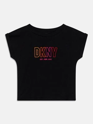 T-shirt z nadrukiem DKNY