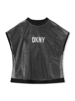 T-shirt z nadrukiem DKNY