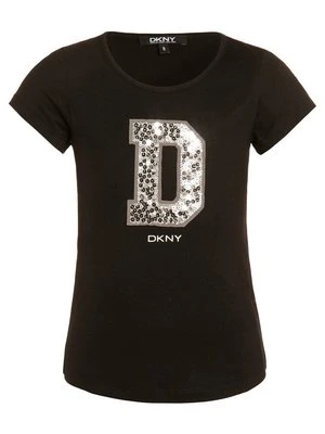 T-shirt z nadrukiem DKNY