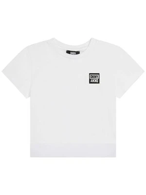 T-shirt z nadrukiem DKNY