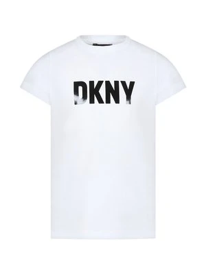 T-shirt z nadrukiem DKNY