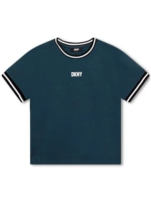 T-shirt z nadrukiem DKNY