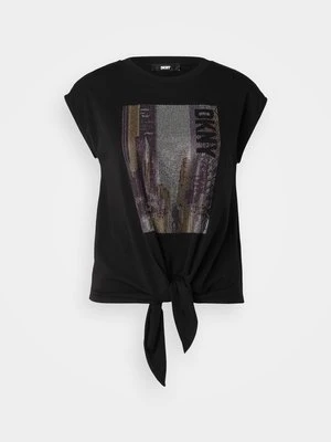 Zdjęcie produktu T-shirt z nadrukiem DKNY