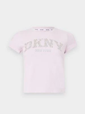 T-shirt z nadrukiem DKNY