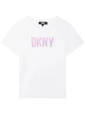 T-shirt z nadrukiem DKNY