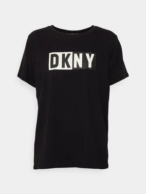 T-shirt z nadrukiem DKNY