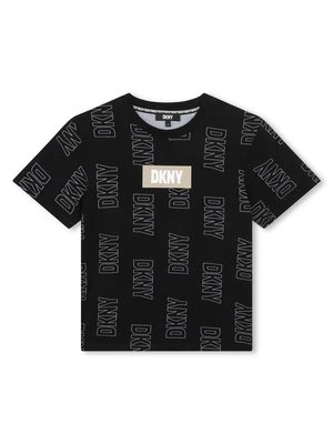 T-shirt z nadrukiem DKNY