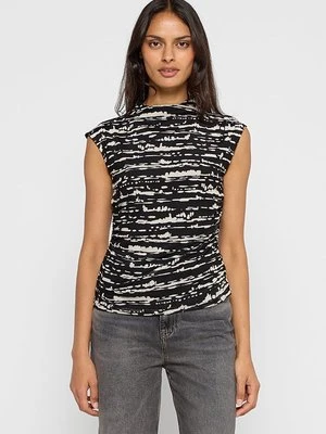 T-shirt z nadrukiem DKNY