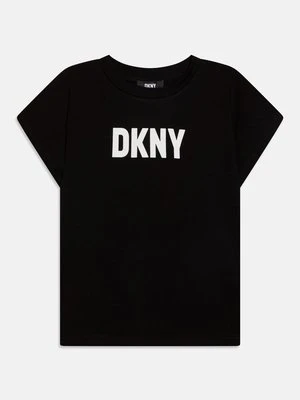 T-shirt z nadrukiem DKNY