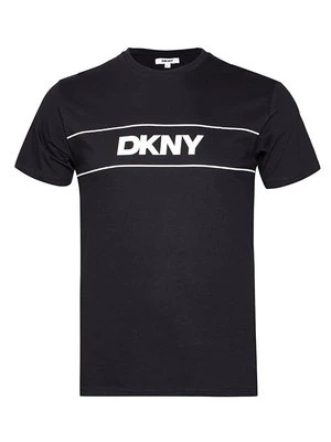 T-shirt z nadrukiem DKNY