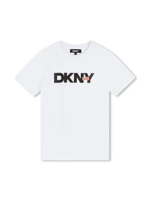 T-shirt z nadrukiem DKNY