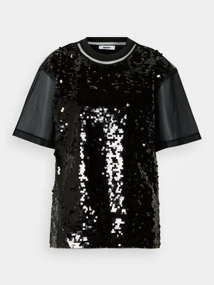 T-shirt z nadrukiem DKNY