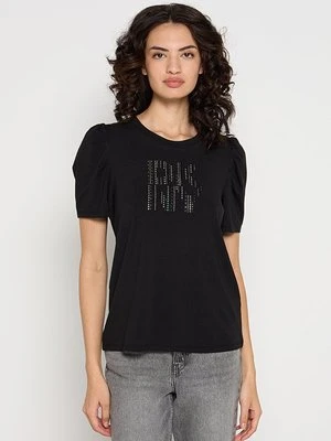 T-shirt z nadrukiem DKNY