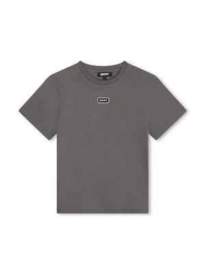 T-shirt z nadrukiem DKNY