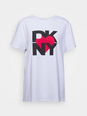 Zdjęcie produktu T-shirt z nadrukiem DKNY