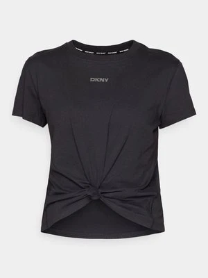 T-shirt z nadrukiem DKNY