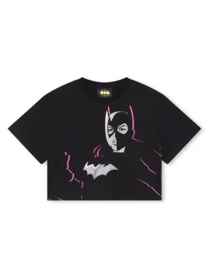 T-shirt z nadrukiem DKNY czarny
