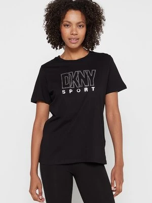 T-shirt z nadrukiem DKNY Sport