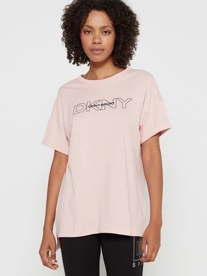 T-shirt z nadrukiem DKNY Sport