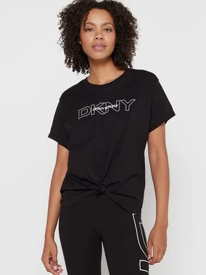 T-shirt z nadrukiem DKNY Sport