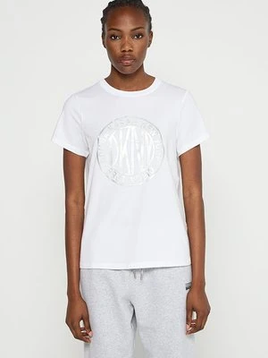 T-shirt z nadrukiem DKNY Sport