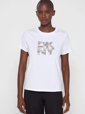 T-shirt z nadrukiem DKNY Sport