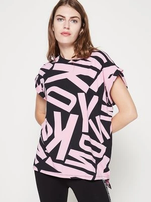 T-shirt z nadrukiem DKNY Sport