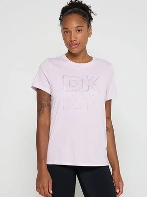 T-shirt z nadrukiem DKNY Sport