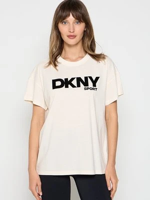 T-shirt z nadrukiem DKNY Sport