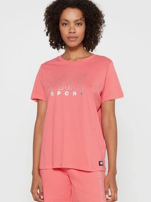 T-shirt z nadrukiem DKNY Sport
