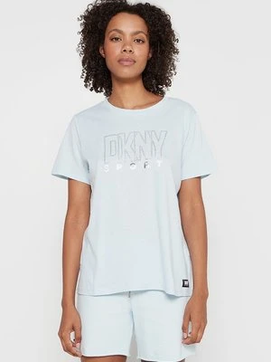 T-shirt z nadrukiem DKNY Sport
