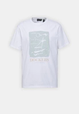 T-shirt z nadrukiem Dockers