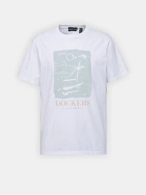 T-shirt z nadrukiem Dockers