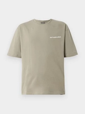 T-shirt z nadrukiem Don't Waste Culture
