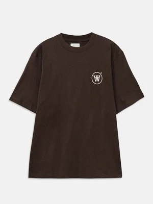 T-shirt z nadrukiem DOUBLE A BY W.W.