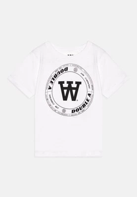 T-shirt z nadrukiem Double A by Wood Wood