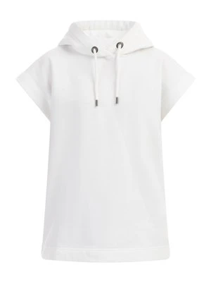 T-shirt z nadrukiem Dreimaster biały