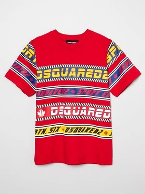 T-shirt z nadrukiem Dsquared2