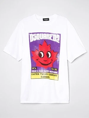 T-shirt z nadrukiem Dsquared2