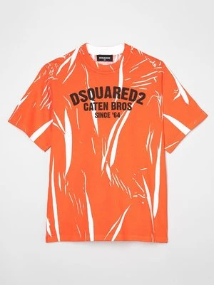 T-shirt z nadrukiem Dsquared2