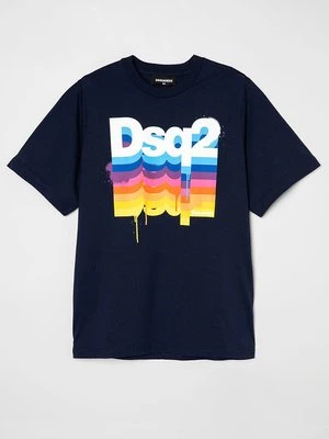 T-shirt z nadrukiem Dsquared2